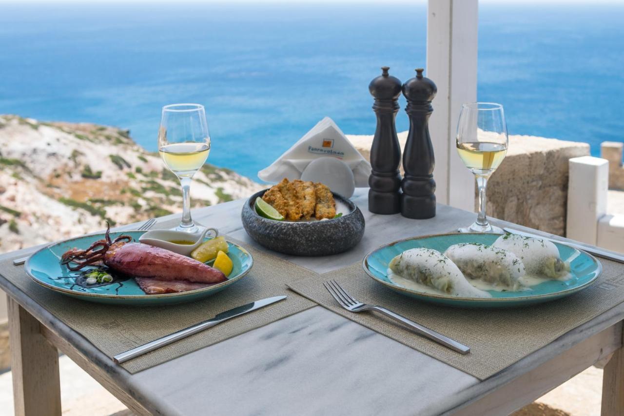 Psaravolada Hotel Milos Strand van Agia Kiriaki Buitenkant foto