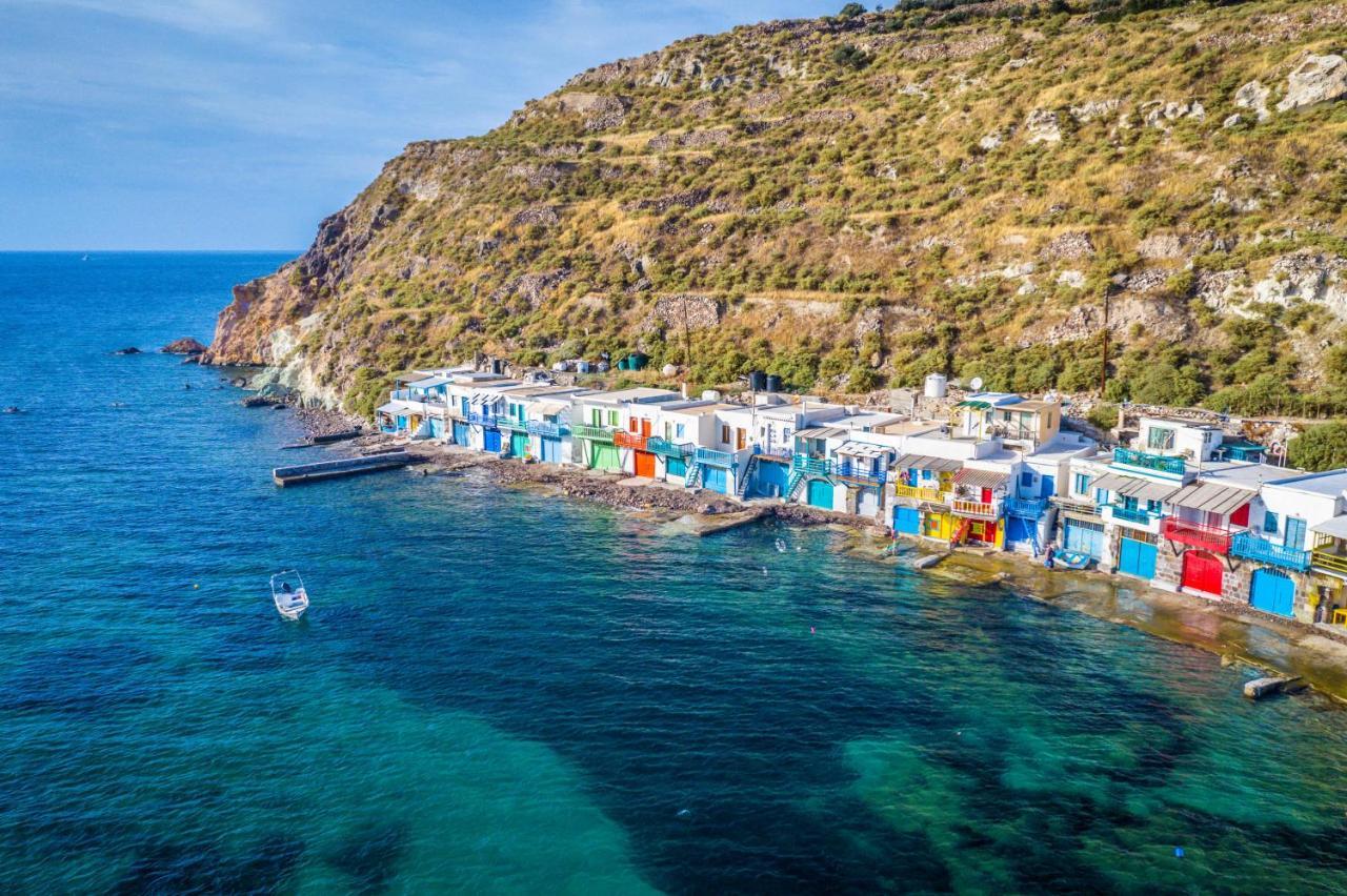 Psaravolada Hotel Milos Strand van Agia Kiriaki Buitenkant foto