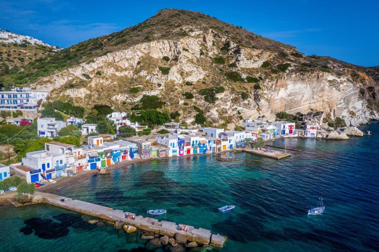 Psaravolada Hotel Milos Strand van Agia Kiriaki Buitenkant foto