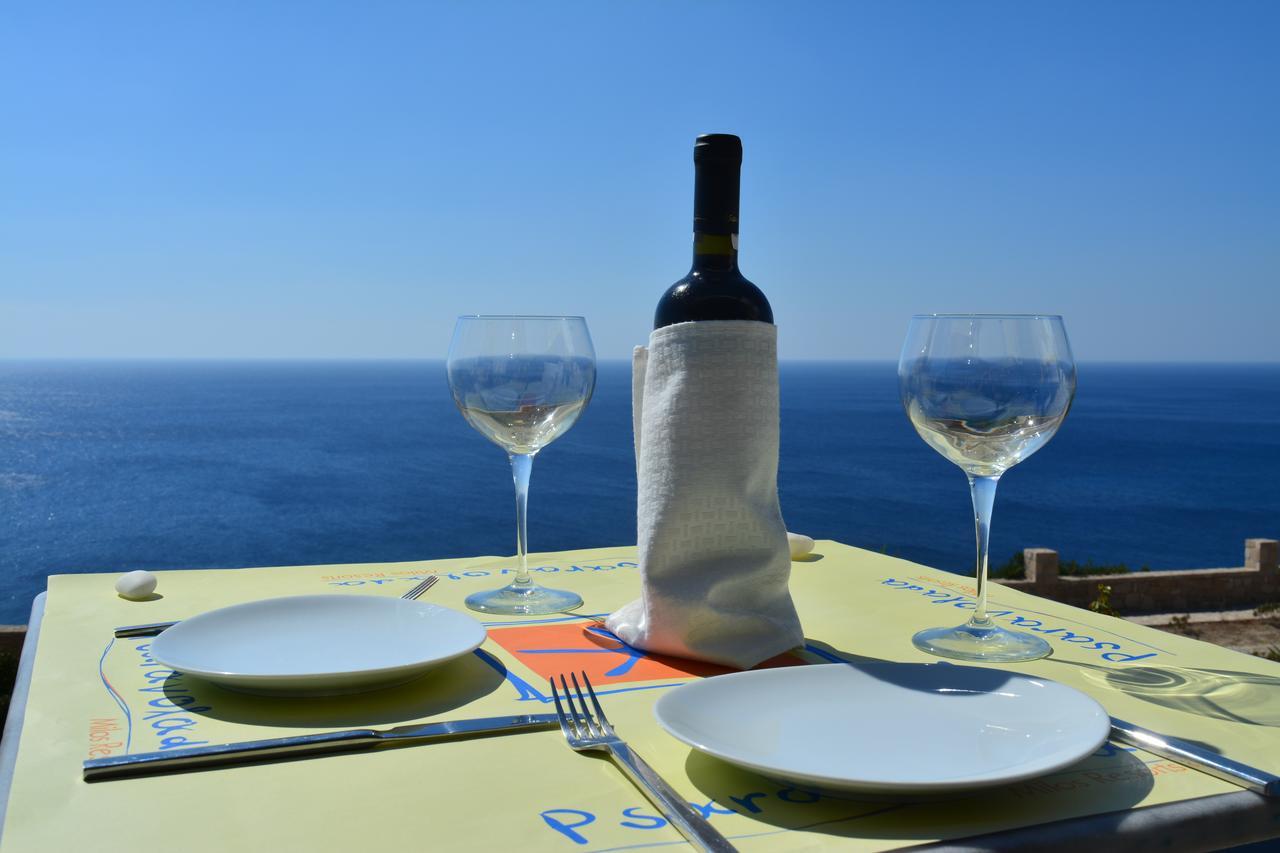 Psaravolada Hotel Milos Strand van Agia Kiriaki Buitenkant foto