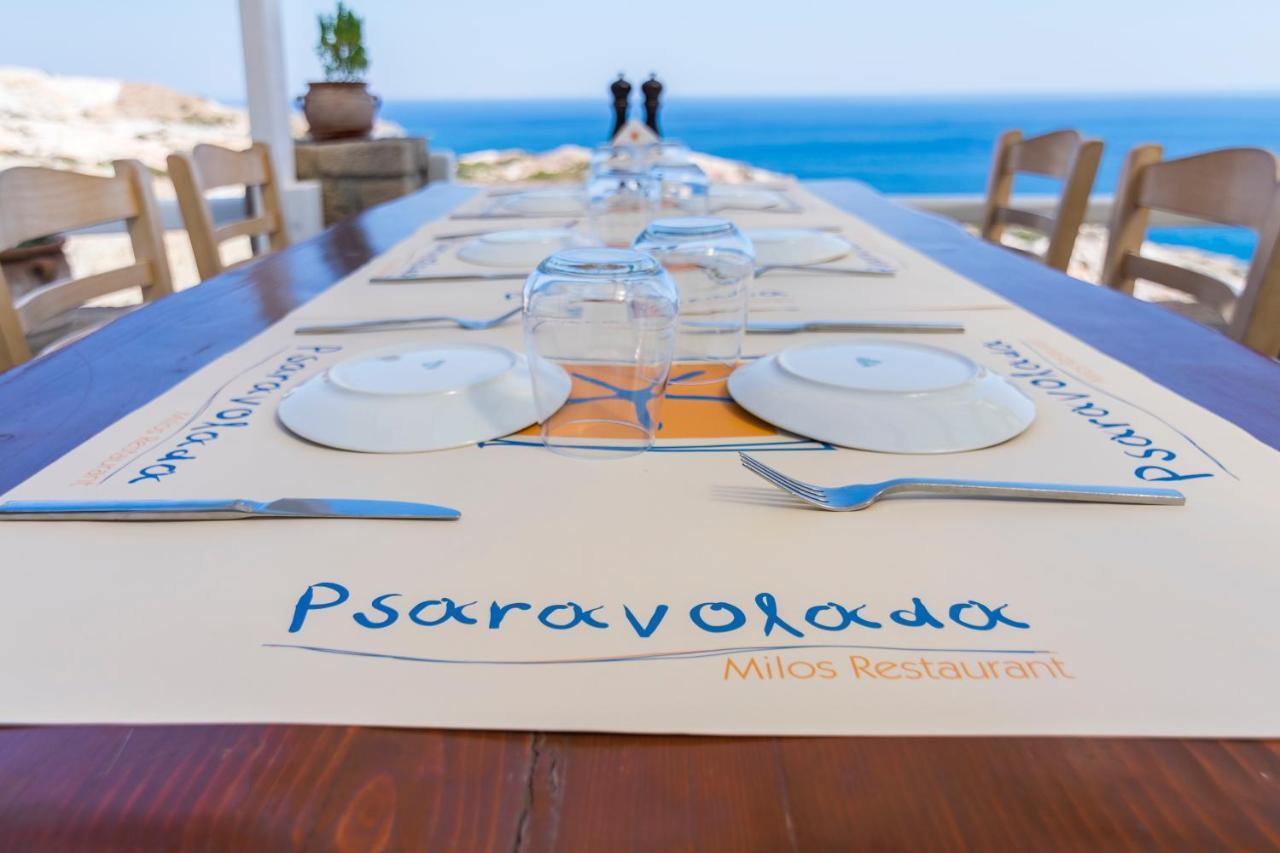 Psaravolada Hotel Milos Strand van Agia Kiriaki Buitenkant foto